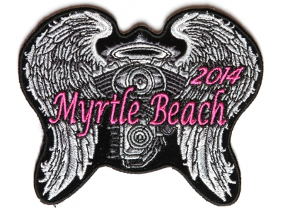 Myrtle Beach 2014 Patch Angel Wings